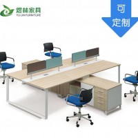 上海煜林办公家具 屏风工作位 简约 开放办公桌 屏风办公位 定制