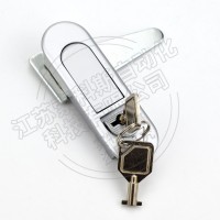 索科斯MS610配电箱锁电柜平面锁电柜箱弹跳锁机械门锁带钥匙亚光工业锁